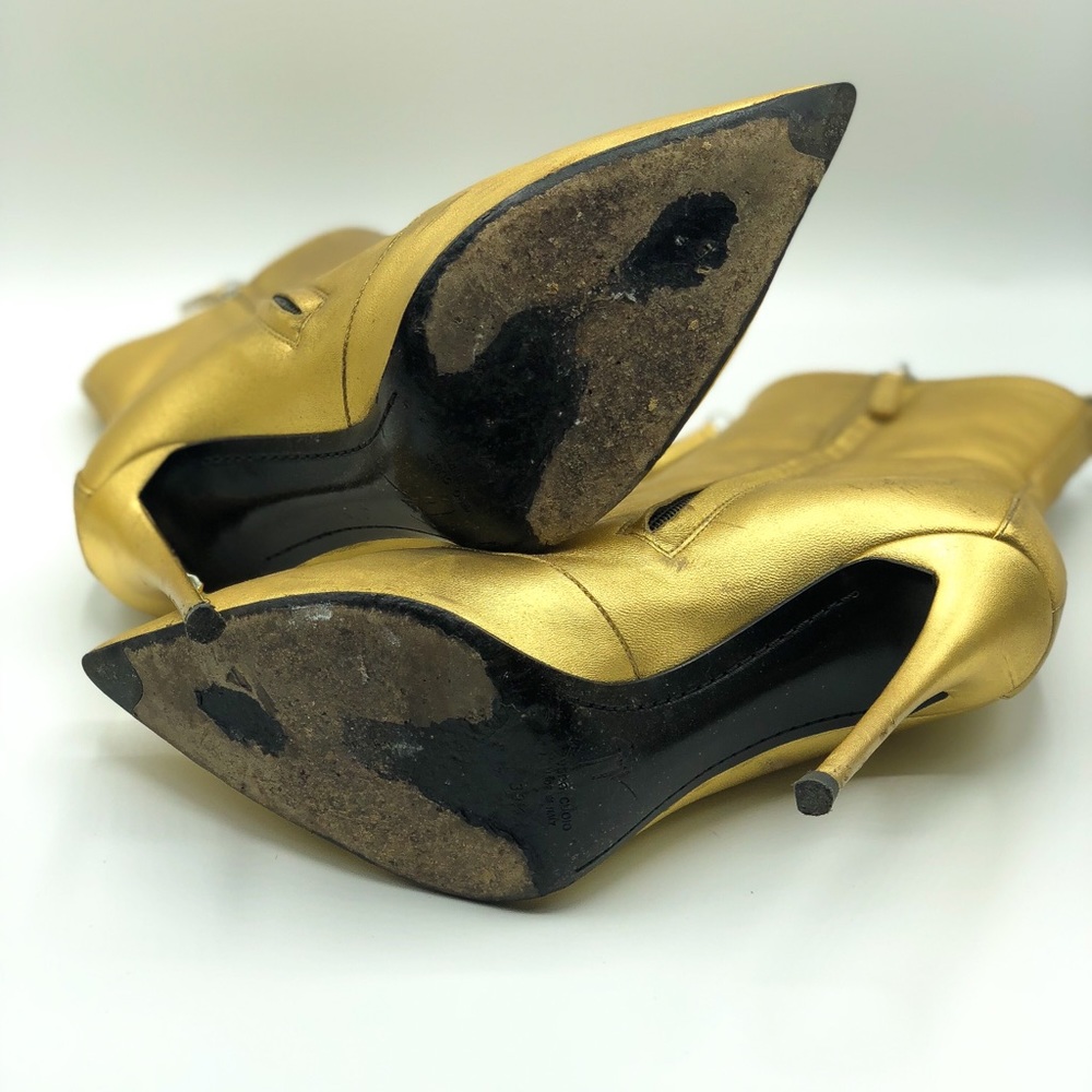 Giuseppe Zanotti Gold Boots - Picture 7 of 8